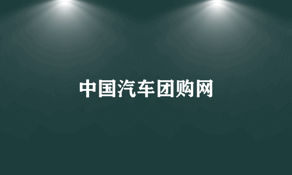 中国汽车团购网