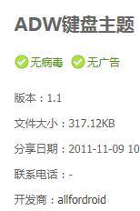 ADW键盘主题