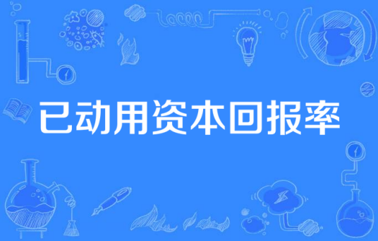 已动用资本回报率