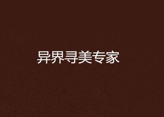异界寻美专家