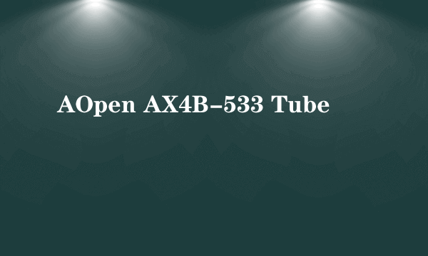 AOpen AX4B-533 Tube