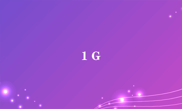 1 G