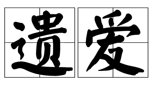 遗爱（汉语词汇）