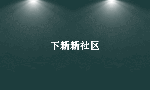 下新新社区