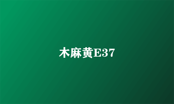 木麻黄E37