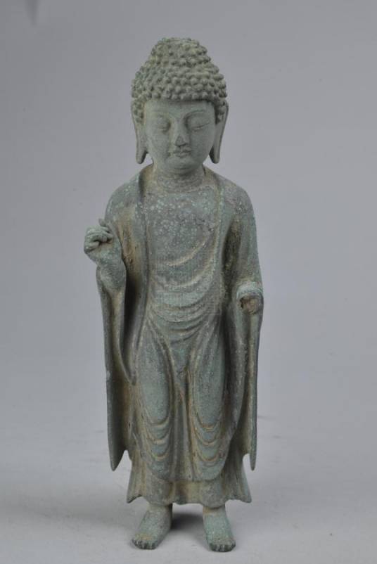 清铜佛像