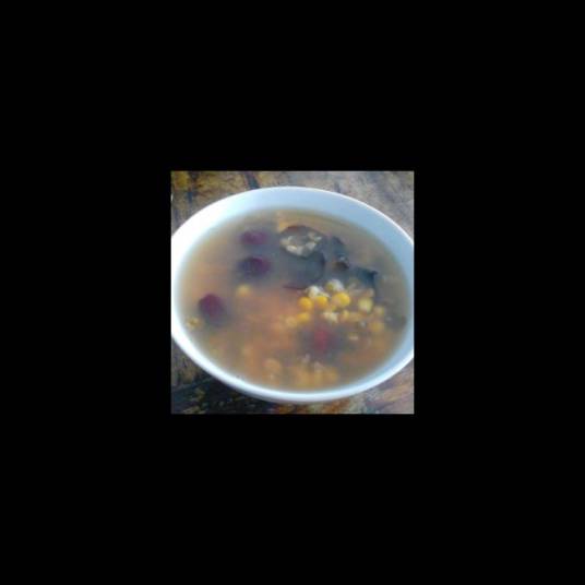 甜玉米绿豆汤