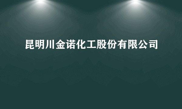 昆明川金诺化工股份有限公司