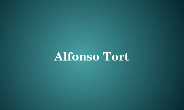 Alfonso Tort