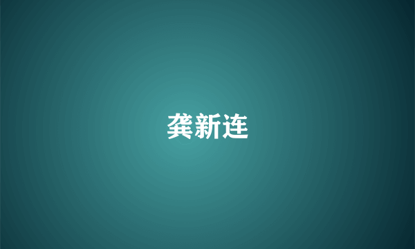 龚新连