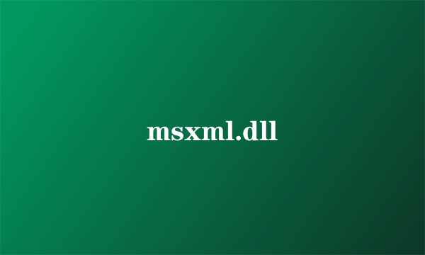 msxml.dll