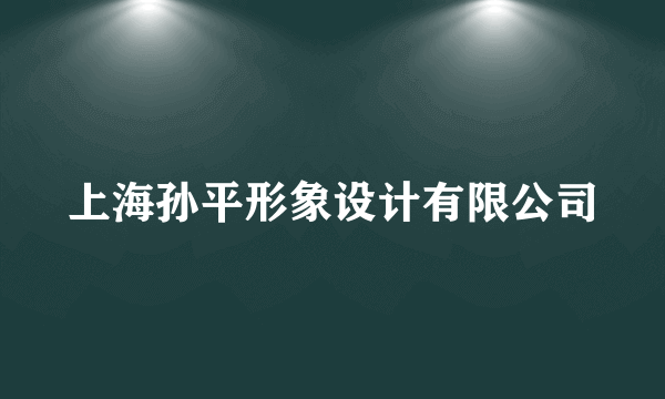 上海孙平形象设计有限公司