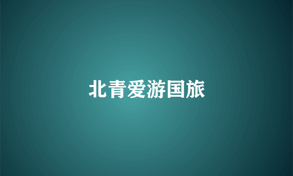 北青爱游国旅
