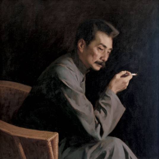 鲁迅（靳尚谊创作油画）