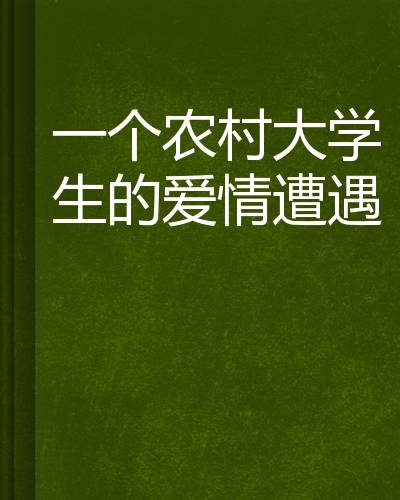 一个农村大学生的爱情遭遇