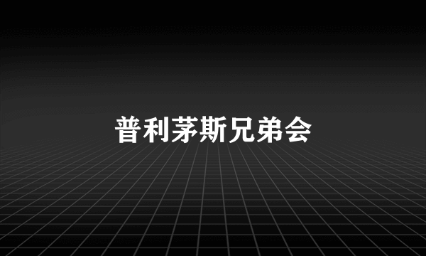 普利茅斯兄弟会