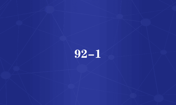 92-1