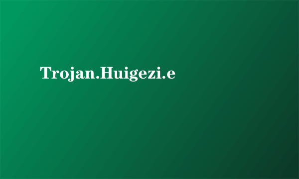 Trojan.Huigezi.e