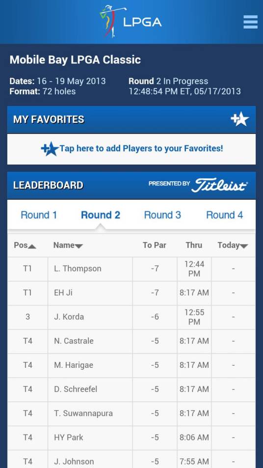 LPGA App