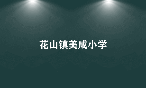 花山镇美成小学
