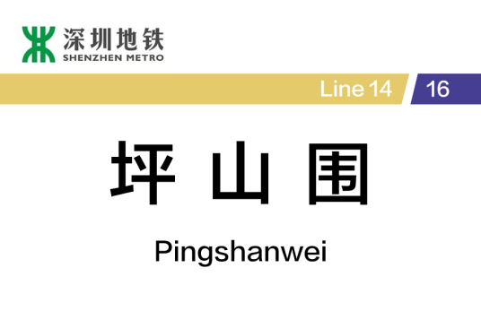 坪山围站