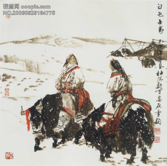 白色世界图
