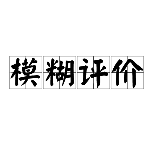模糊评价