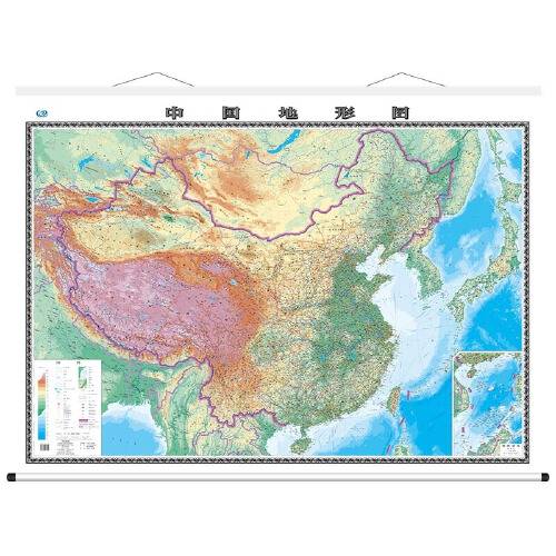 中国地形图新版