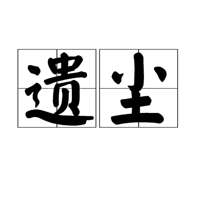 遗尘（汉语词语）