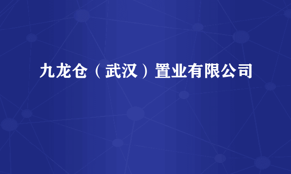 九龙仓（武汉）置业有限公司