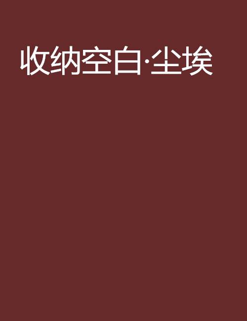 收纳空白·尘埃