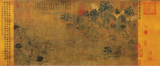 游春图（展子虔画作）