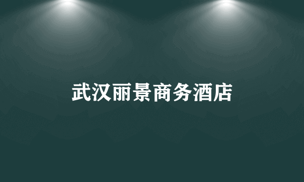武汉丽景商务酒店