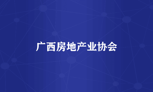 广西房地产业协会