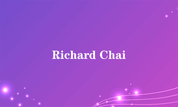 Richard Chai