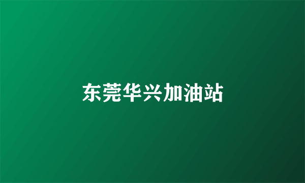 东莞华兴加油站