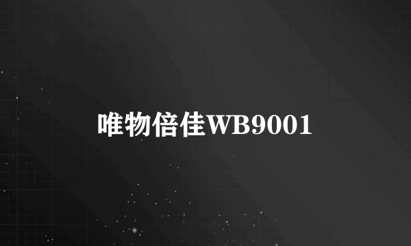 唯物倍佳WB9001