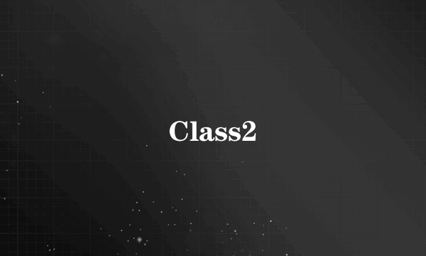 Class2