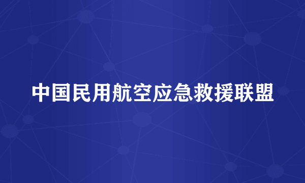 中国民用航空应急救援联盟