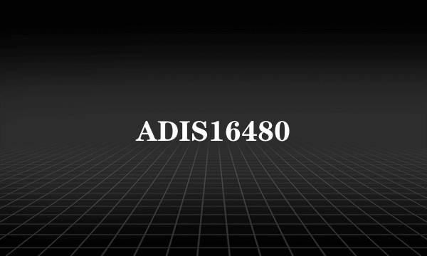 ADIS16480