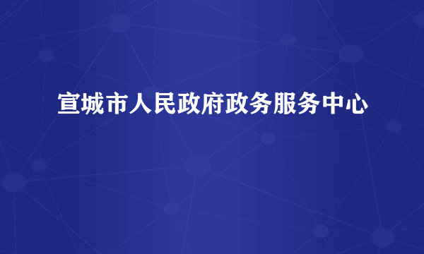 宣城市人民政府政务服务中心
