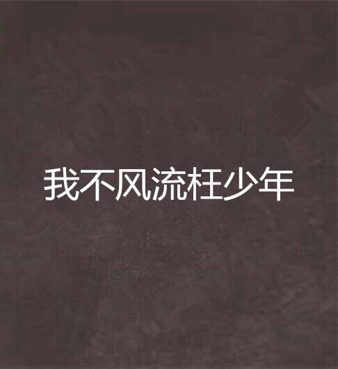 我不风流枉少年