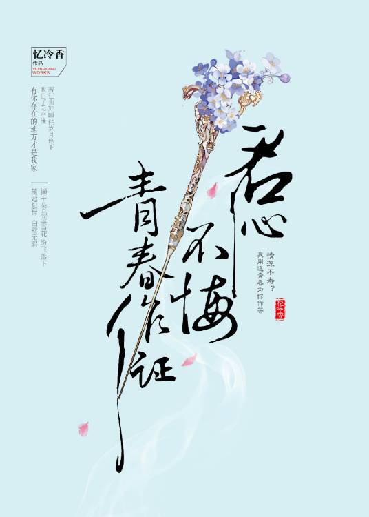 君心不悔，青春作证（江苏凤凰文艺出版社出版的书籍）