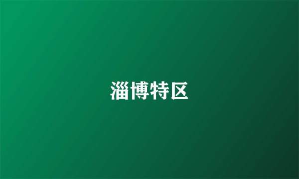 淄博特区