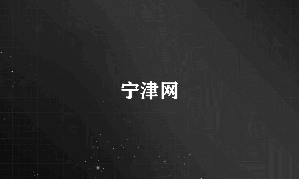 宁津网