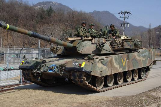 K1A1主战坦克