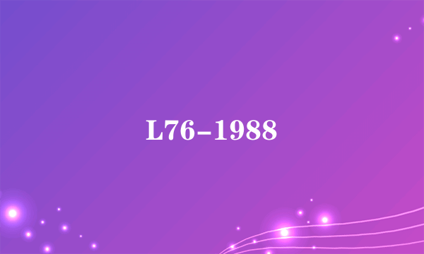 L76-1988