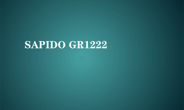 SAPIDO GR1222