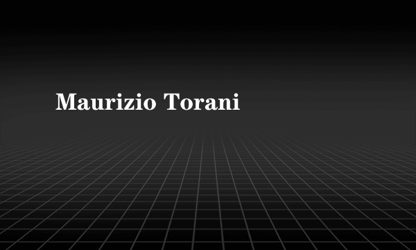 Maurizio Torani