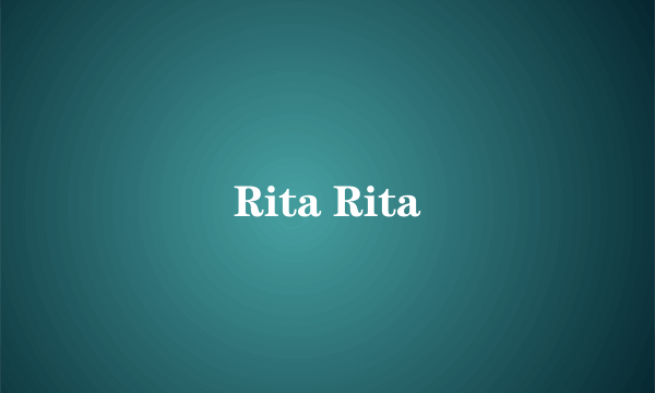 Rita Rita